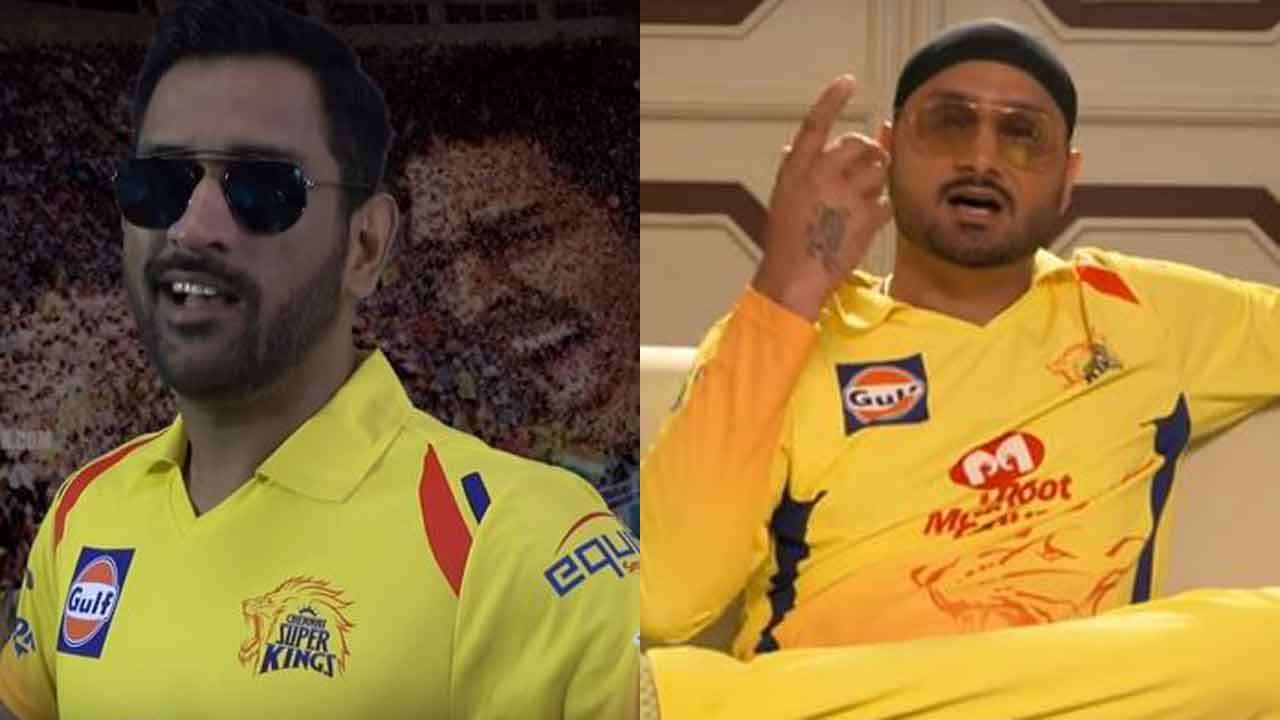 Watch: Kaala CSK Version- MS Dhoni, Harbhajan channel Rajinikanth, Nana ...