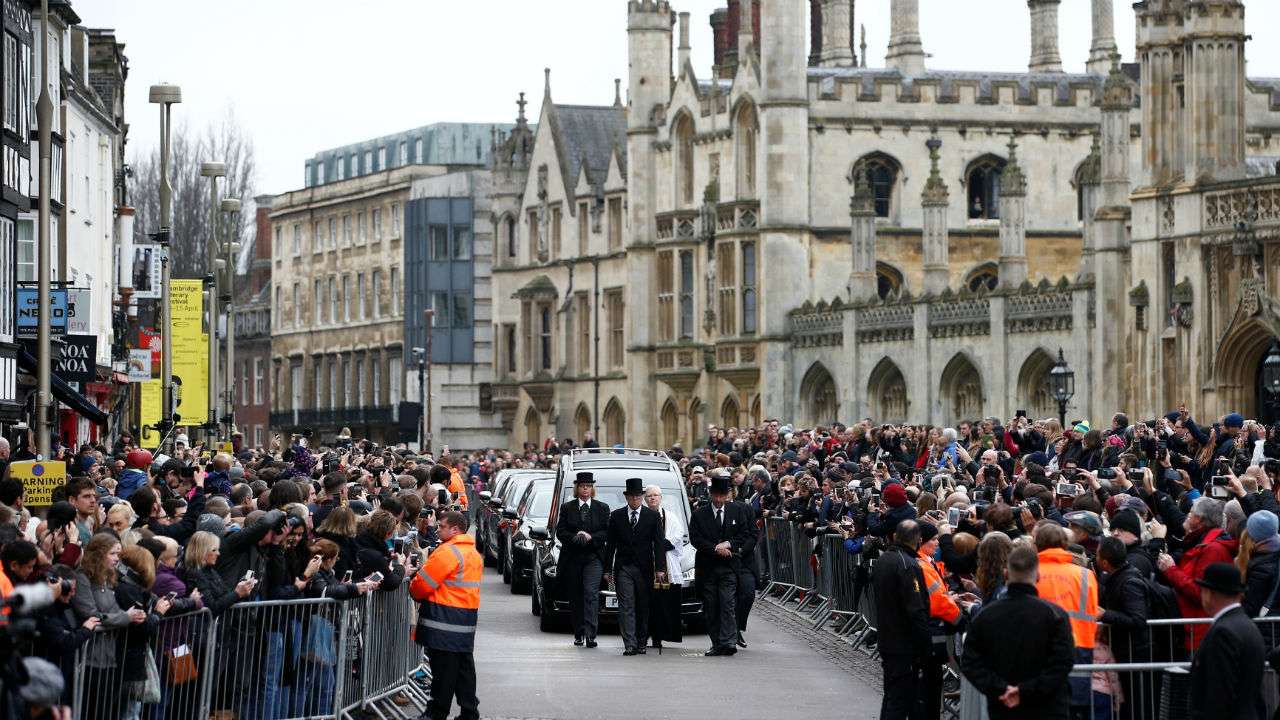 Stephen Hawking funeral