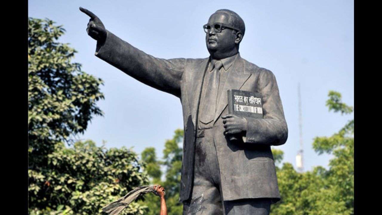 Dr BR Ambedkar's statue
