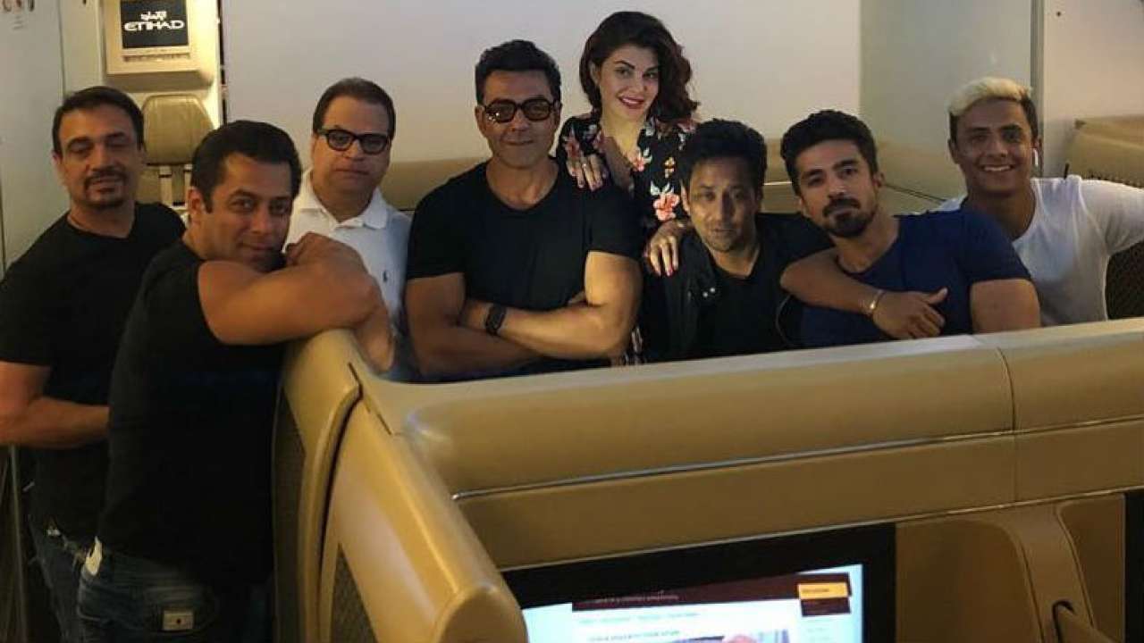 Race 3 Salman Khan Jacqueline Fernandez And Others Wrap Up Abu Dhabi Schedule .action film 'bharat' were released today, showcasing new images of bollywood superstars salman khan and katrina kaif, filming across the emirate's striking locations.