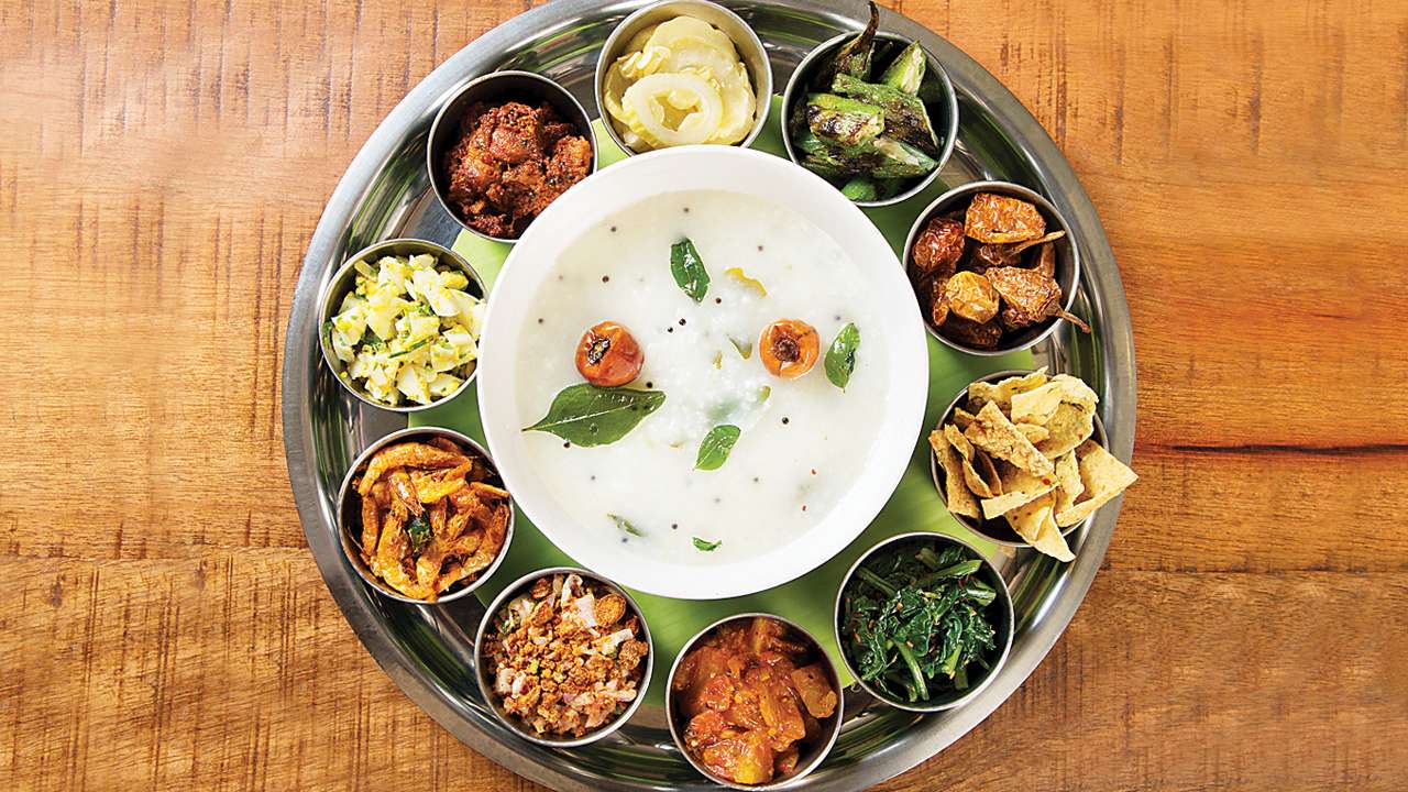 Pumpkin Flower Pakhala Bhat