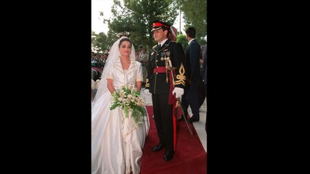 Queen Rania of Jordan and King Abdullah