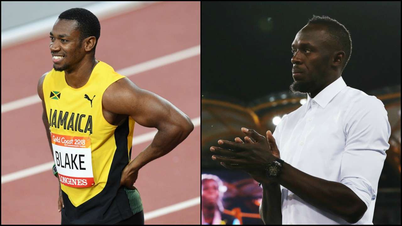 Commonwealth Games 2018 Yohan Blake Heads Into Hiding From Usain Bolt As Jamaica Come Up Short
