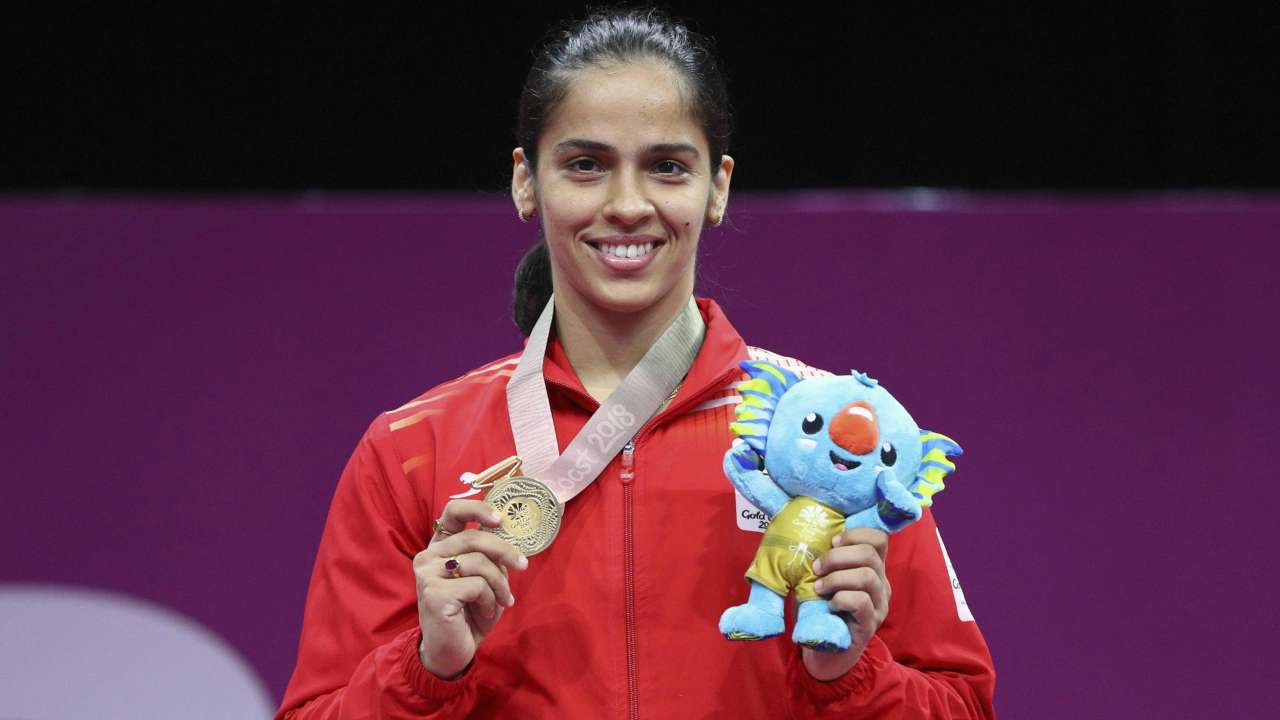 CWG 2018 Saina Nehwal strikes gold on final day India 