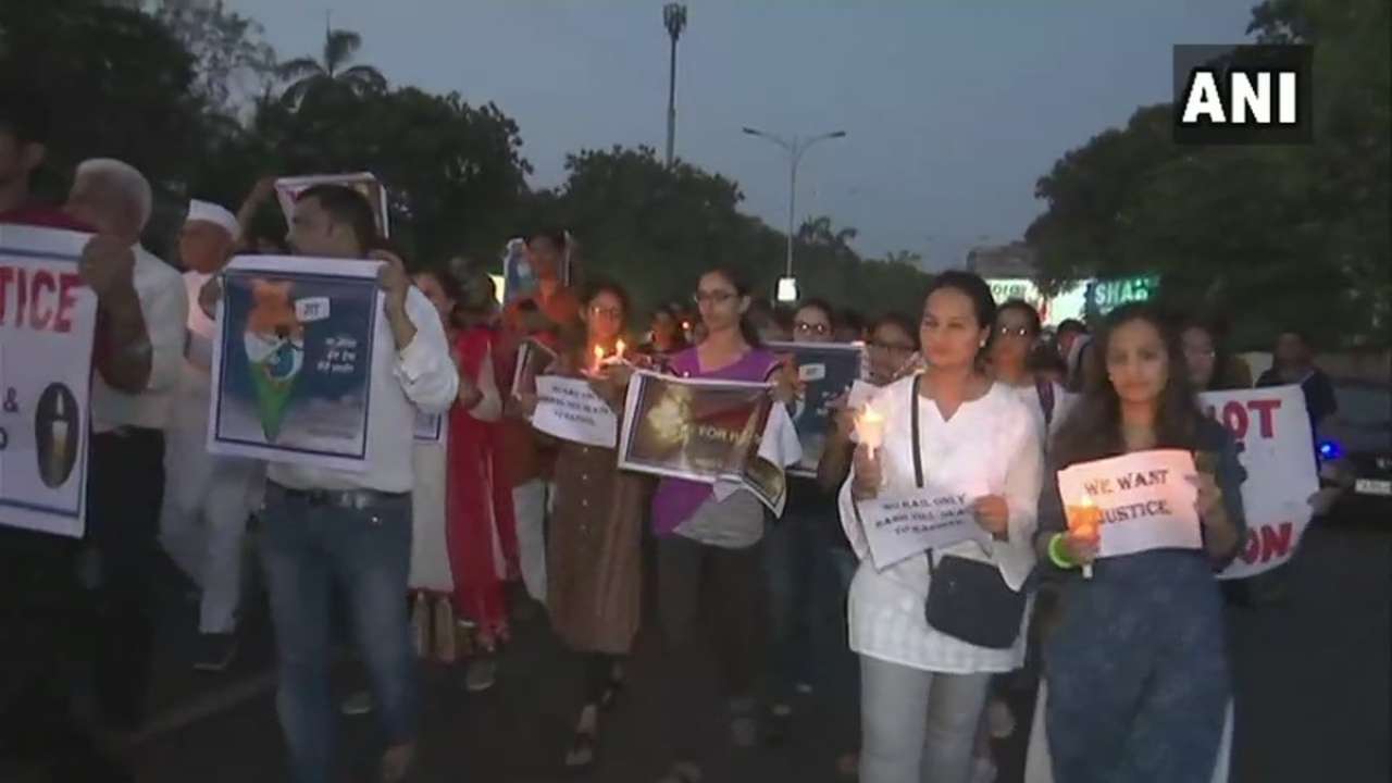 In Pics: Massive protests held across nation against Kathua, Unnao rape cases