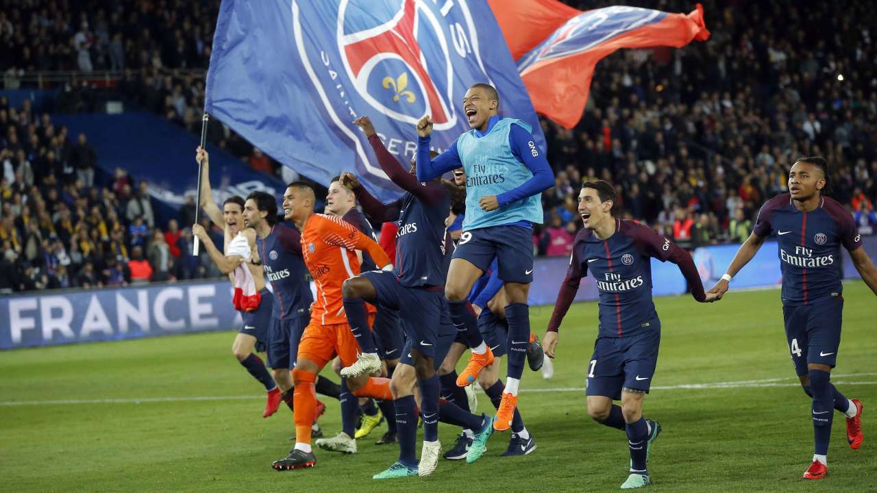 Ligue 1 PSG win title after crushing defending champions Monaco 71