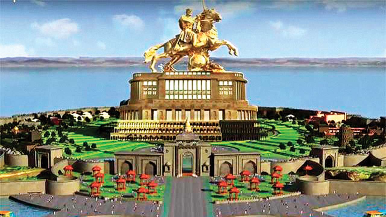 Image result for shivaji memorial