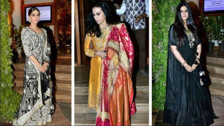 Kapoor clan: Sonam Kapoor, Sunita Kapoor & Rhea Kapoor