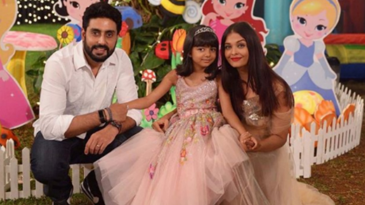 Abhishek Bachchan's darling daughter Aaradhya left an adorable note for him in his office, check pic!