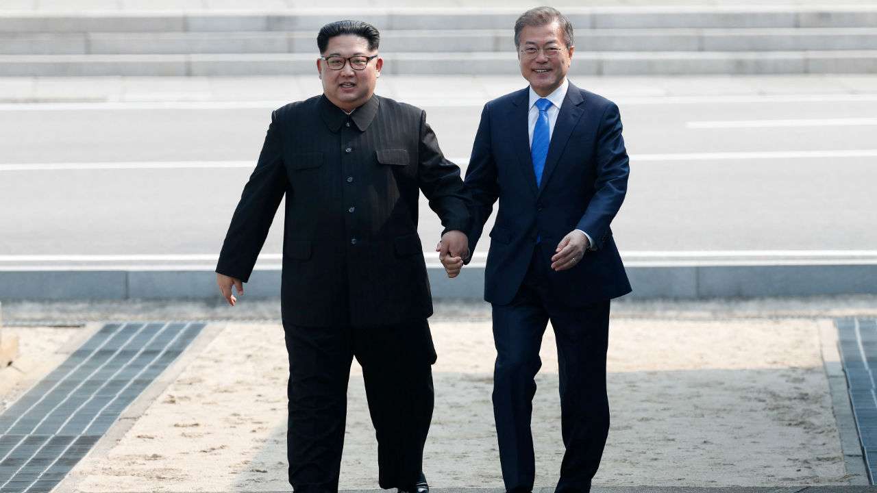In Pics: Kim Jong-un becomes first North Korean leader to set foot in South Korea after 65 years, meets Moon Jae-in