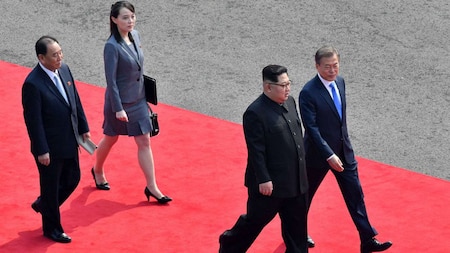 In Pics: Kim Jong-un becomes first North Korean leader to set foot in South Korea after 65 years, meets Moon Jae-in