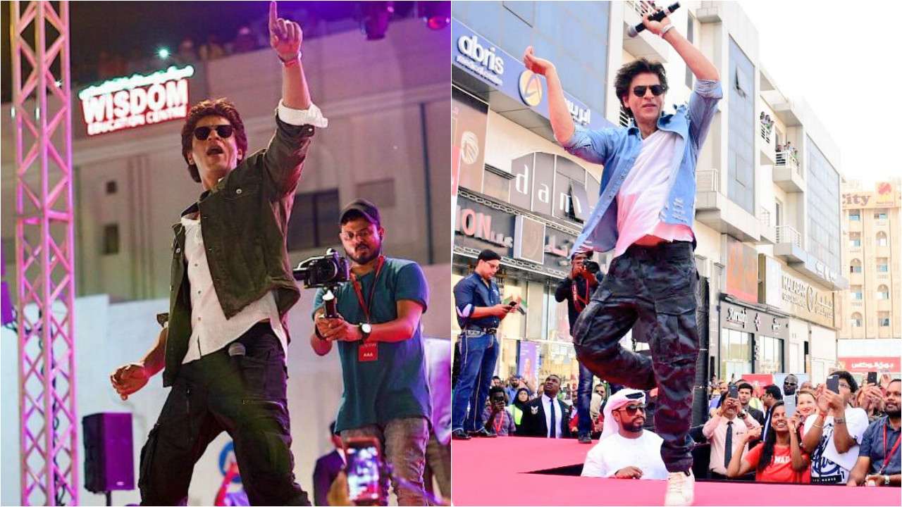 Shah Rukh grooved to the beats of his songs