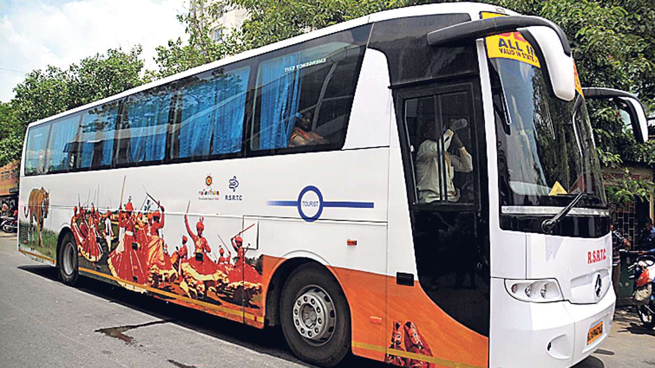 chandigarh to jaipur volvo bus