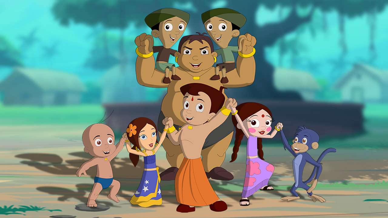 bheem cartoon gadi wala