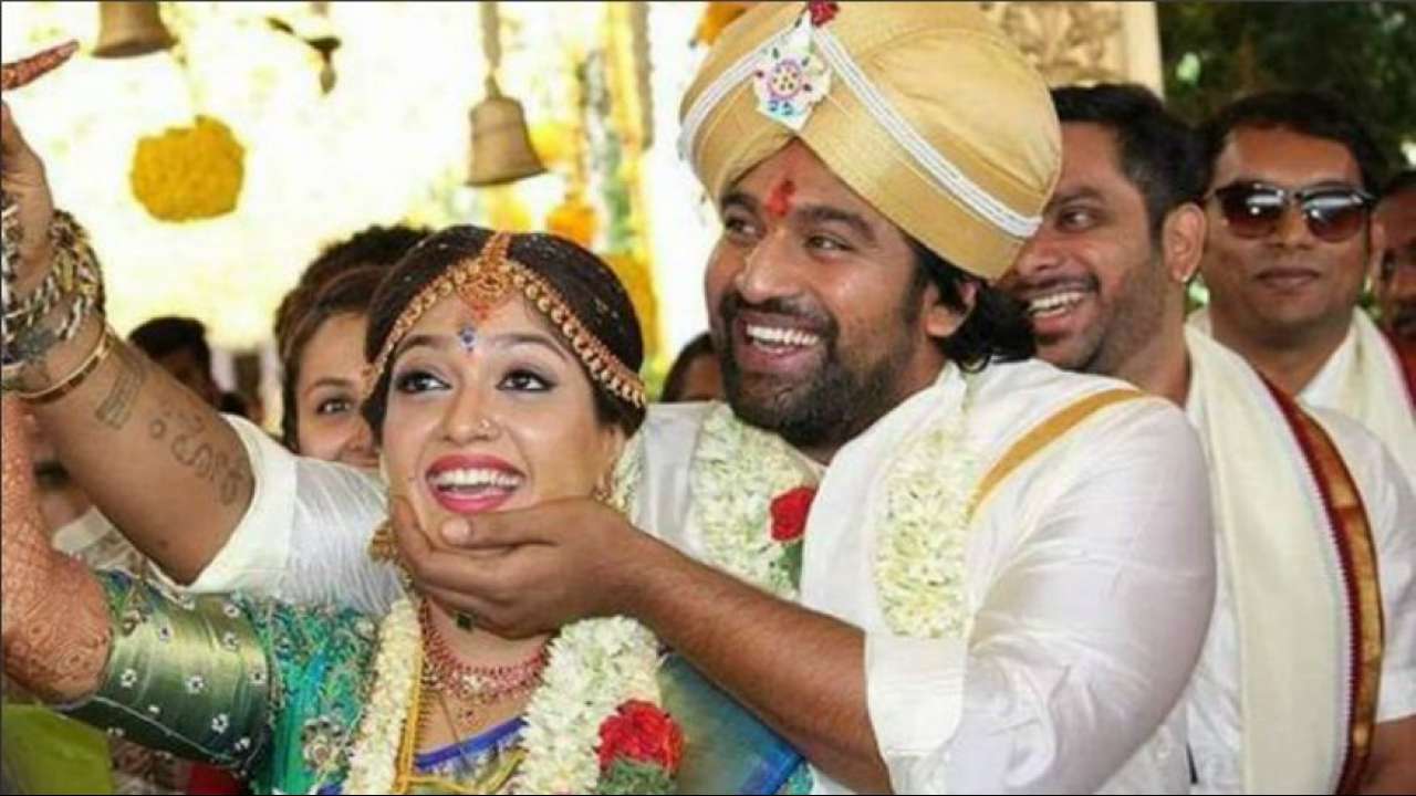 Kannada actors Meghana Raj And Chiranjeevi Sarja get married in