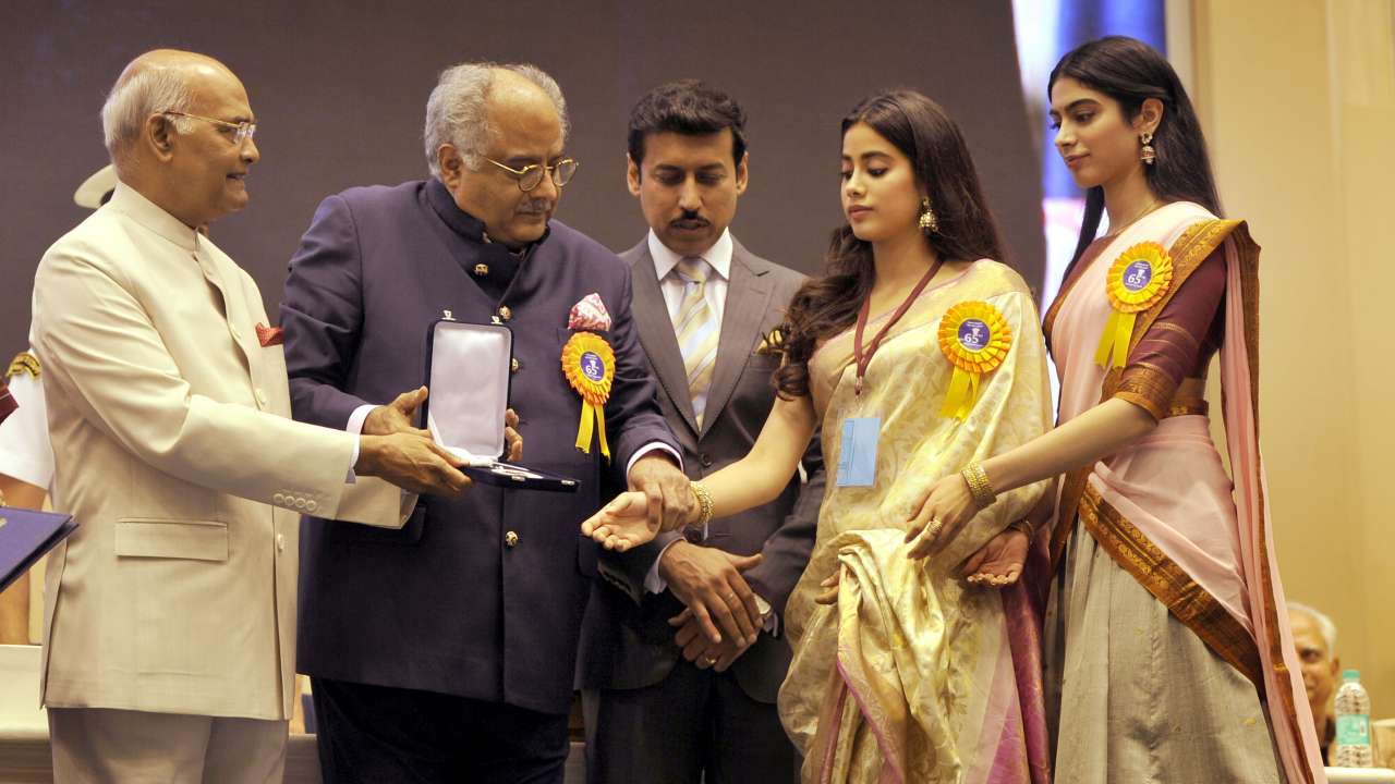 Sridevi's family received her National Award on her behalf