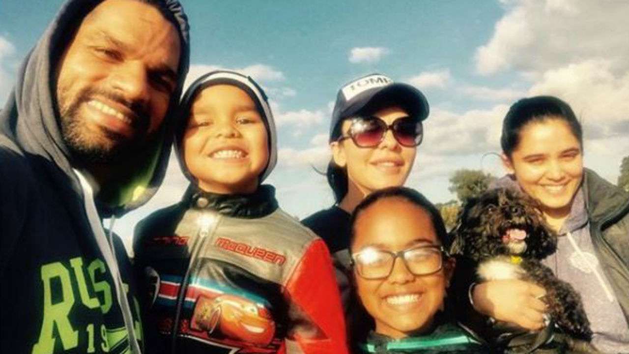 Watch Shikhar Dhawan wishes daughter Aliyah 'happy birthday' with the