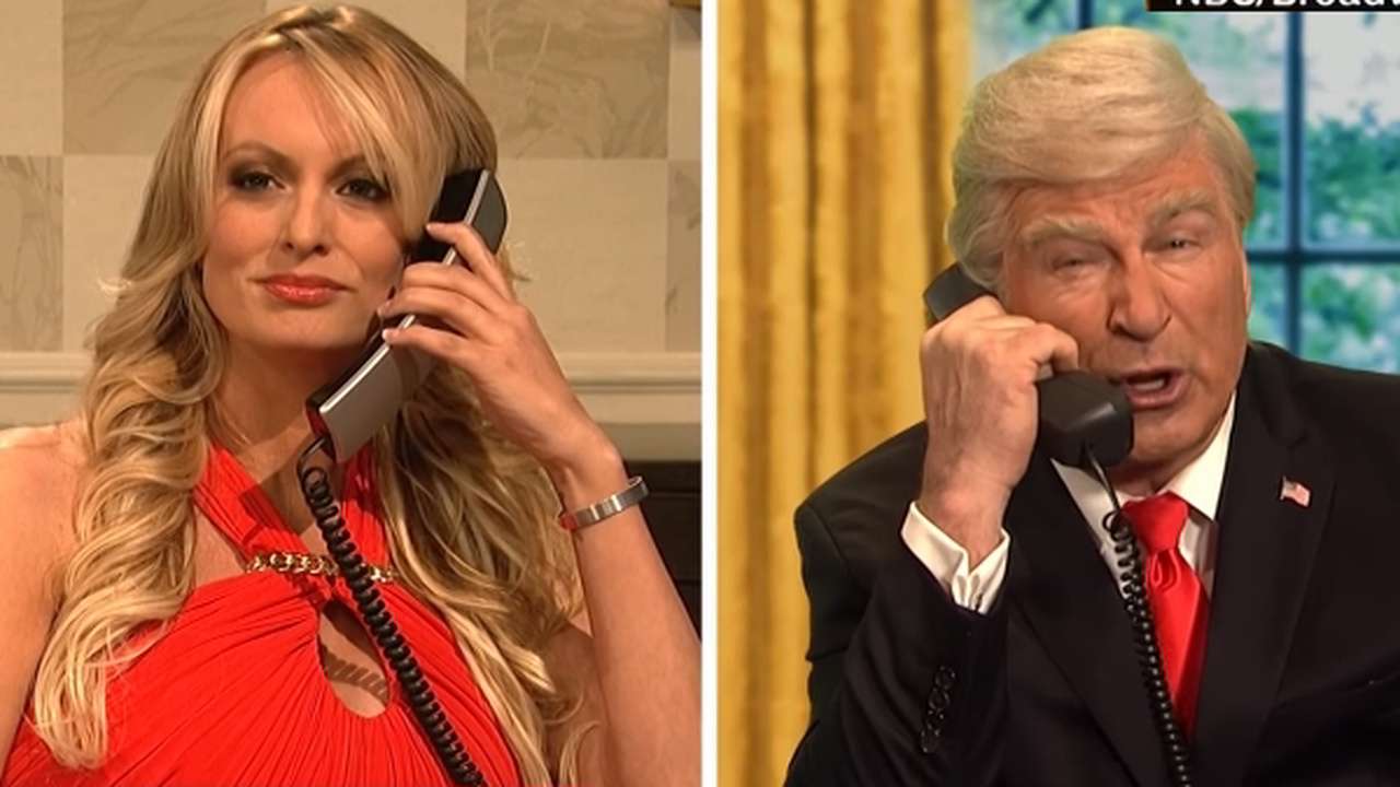 Stormy Daniels - Watch: Check out porn star Stormy Daniels 'raunchy' cameo on SNL to mock  Donald Trump