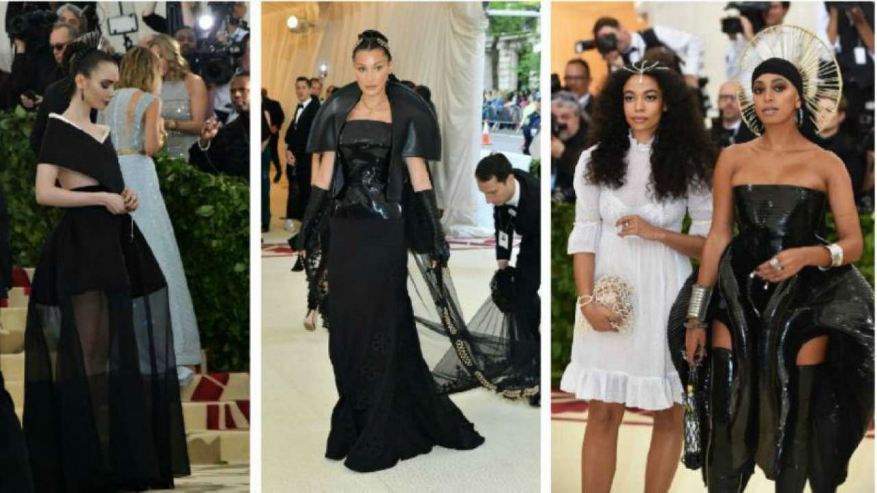 Black magic: Lilly Collins, Bella Hadid & Solange Knowles
