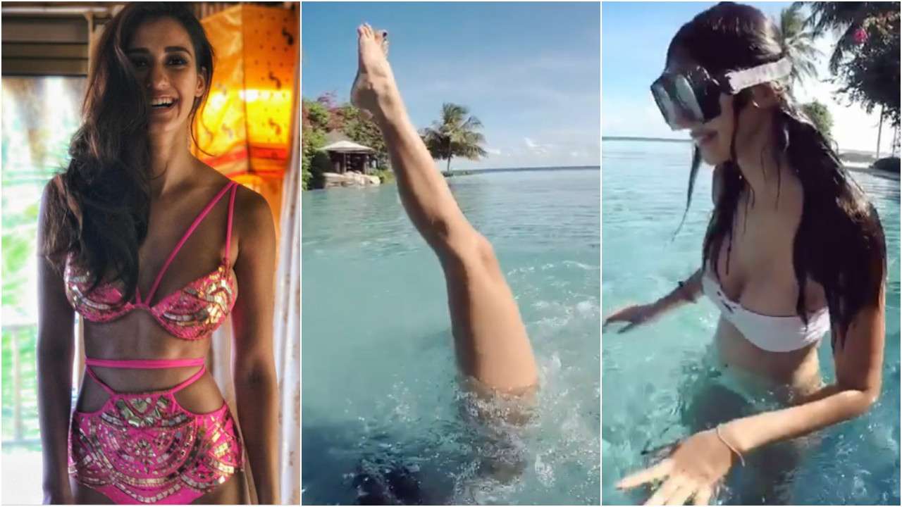 Watch: This video of Disha Patani doing a mind-blowing headstand underwater  is breaking the Internet!