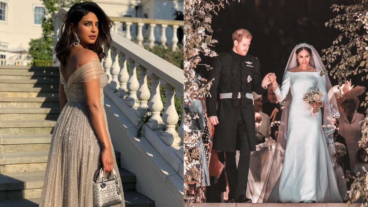 priyanka chopra dior dress royal wedding