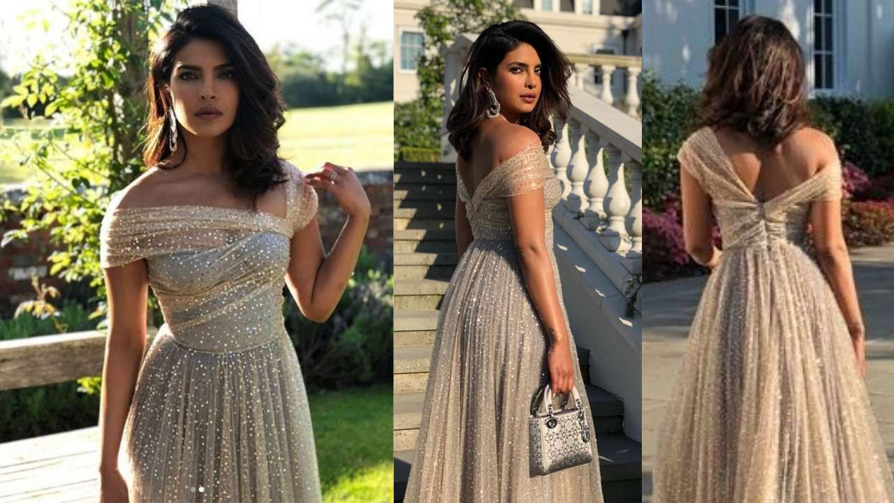 Priyanka chopra meghan markle wedding clearance outfit