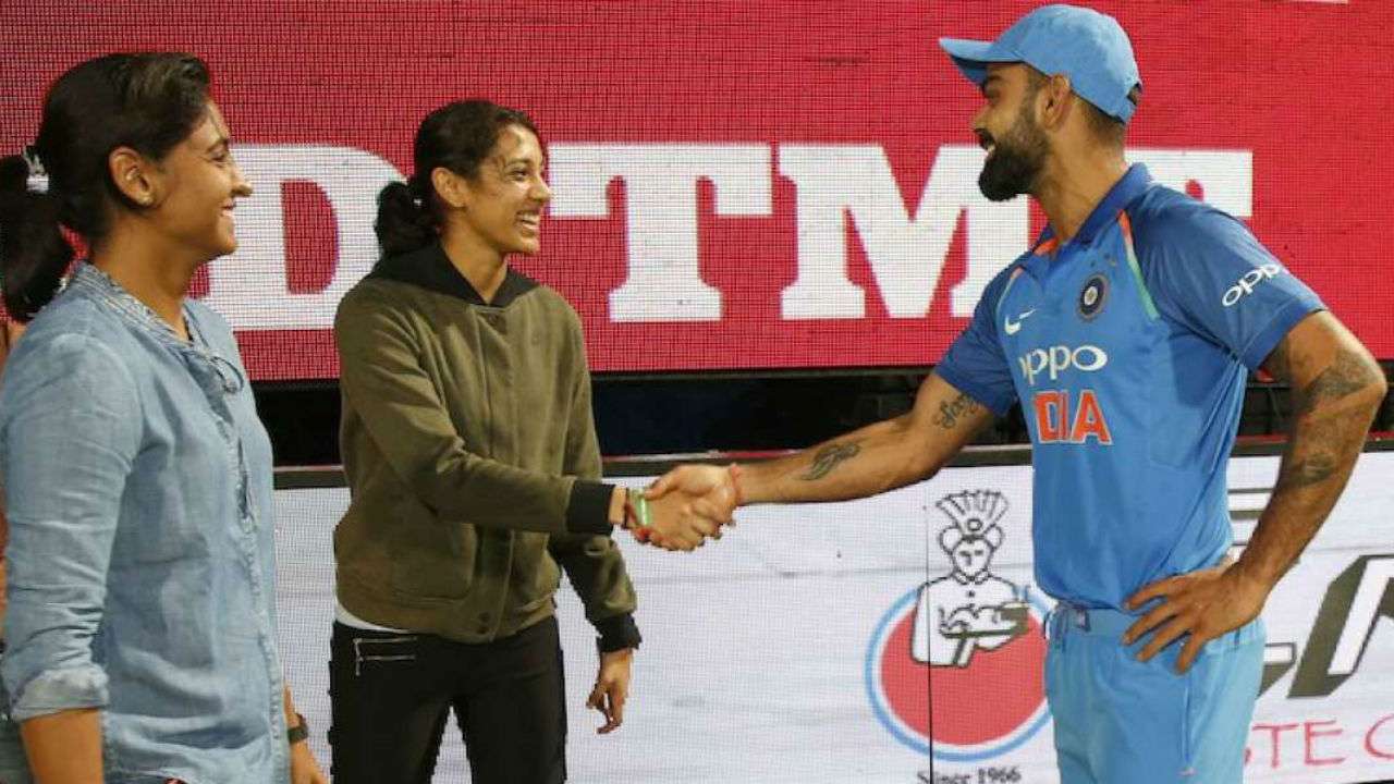 Image result for mrs mandhana and harmanpreet kaur
