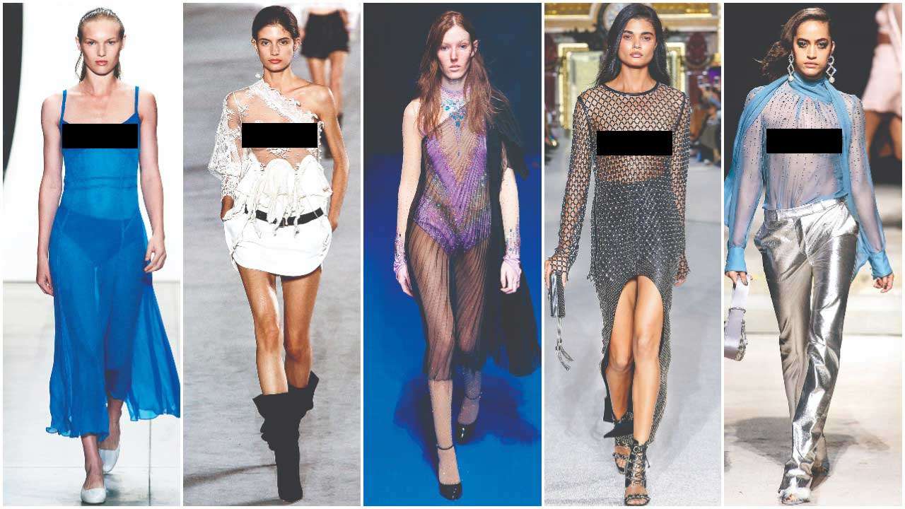 Can you pull off a sheer dress?