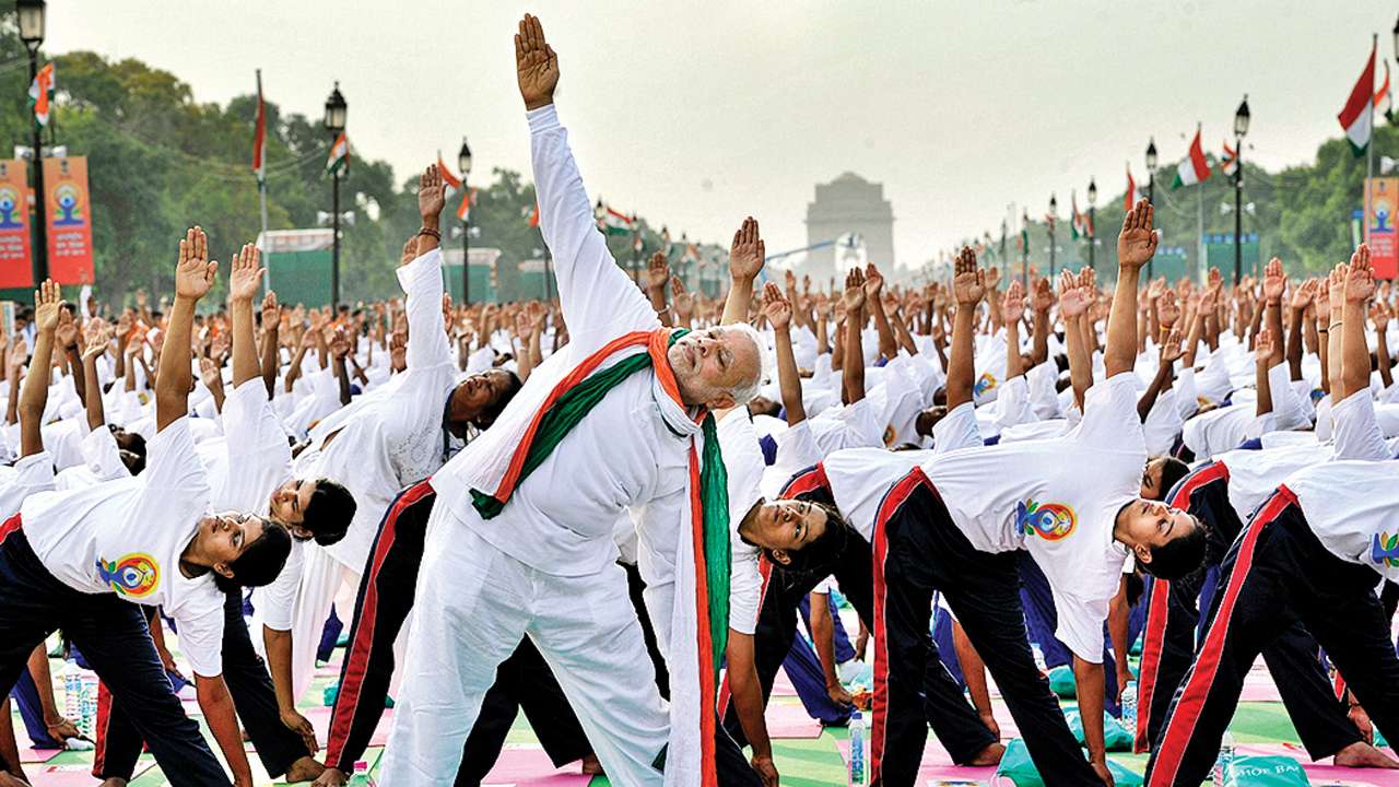 International Yoga Day in 2015