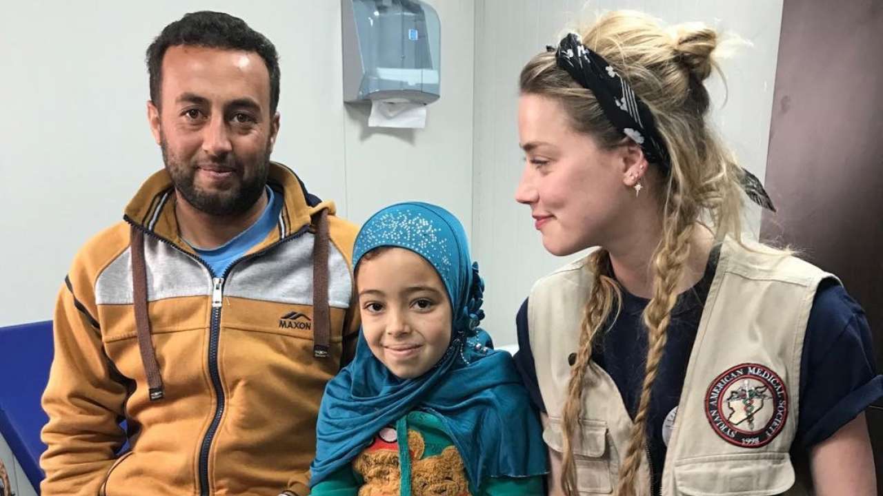 Amber Heard Sends Out Crowdfunding Request To Help 12 Year Old Syrian Refugee Girl