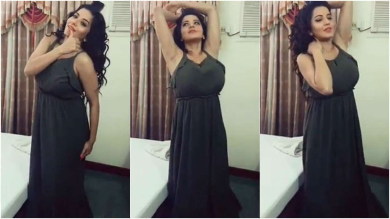Bhojpuri actress and ex Bigg Boss 10 contestant Mona Lisa's hot moves on  Ram Leela song go viral, Watch video!