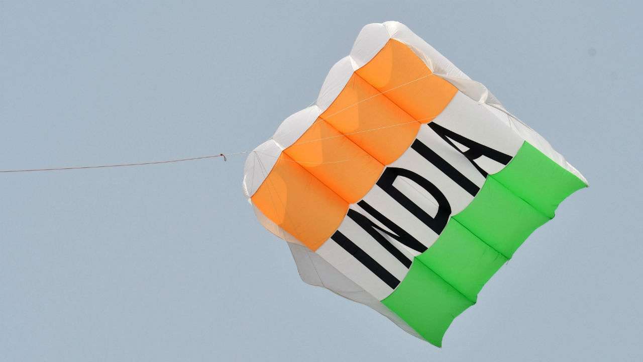 Kite flown by PM Modi at National Monumnet in Jakarta