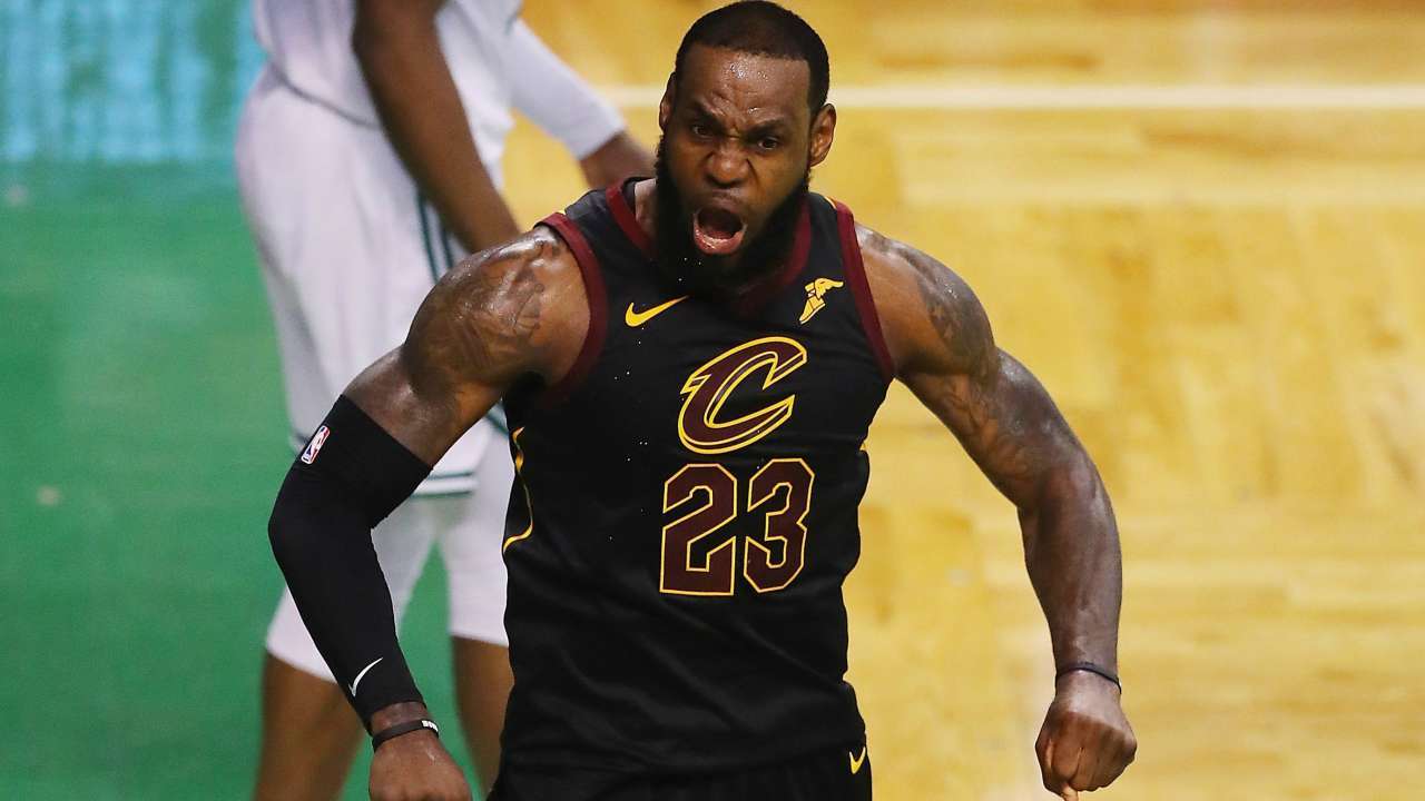 lebron james 2018 championship jersey