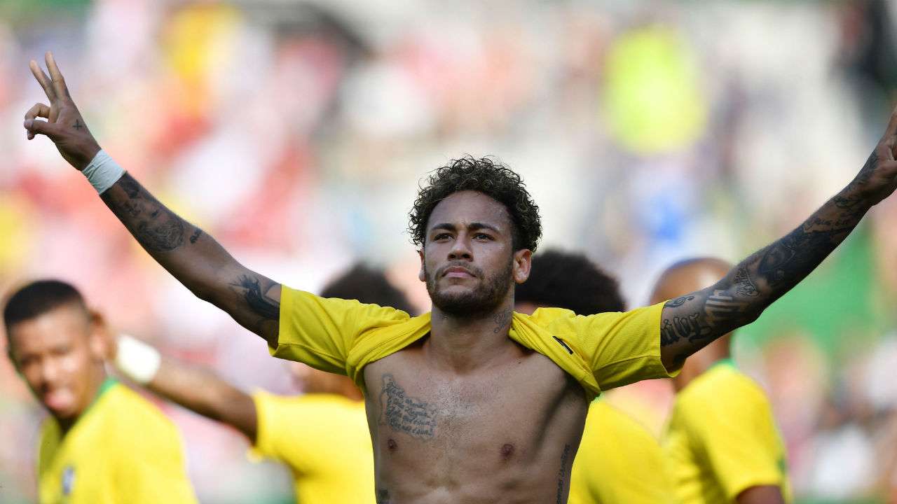FIFA World Cup 2018: Neymar scores as impressive Brazil beat feisty Austria