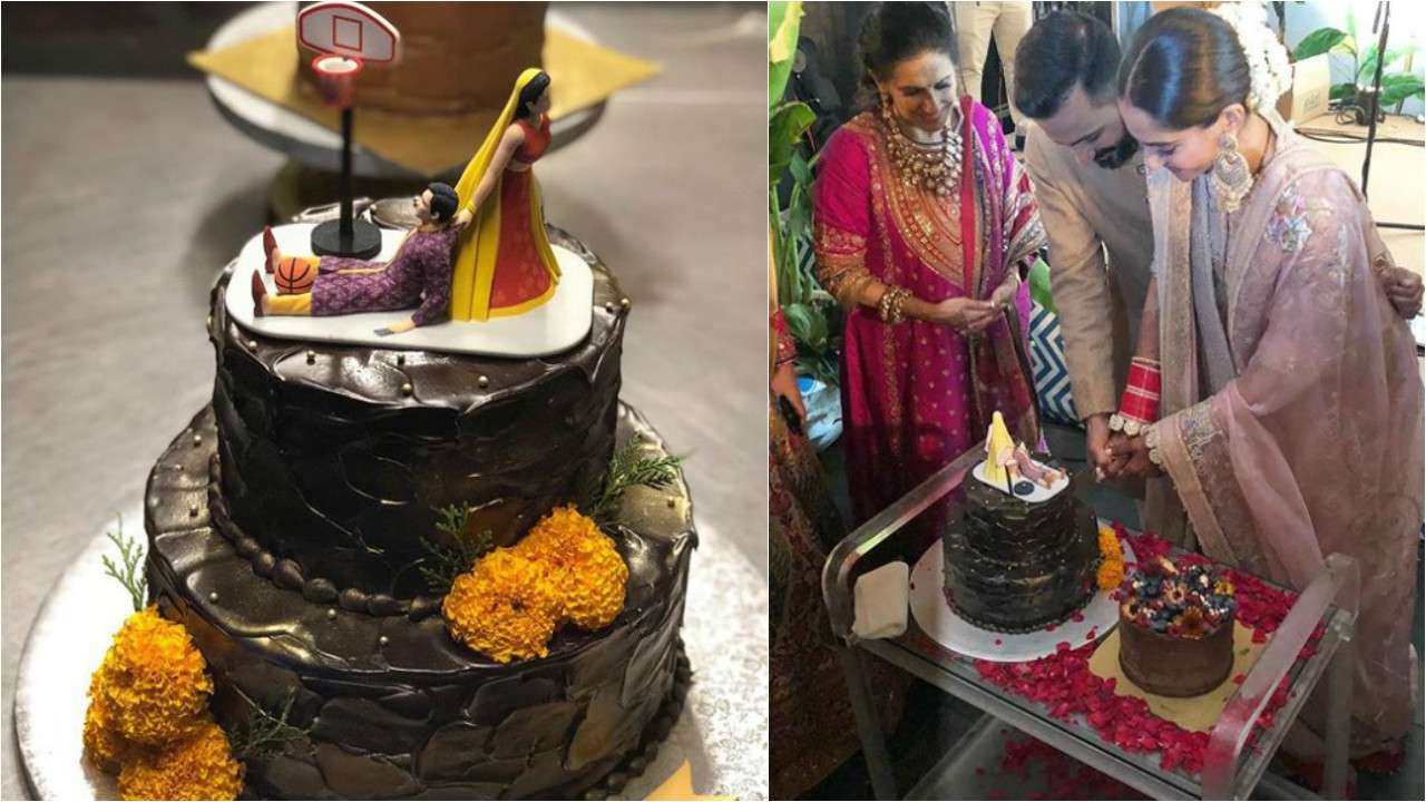 It's cake cutting time