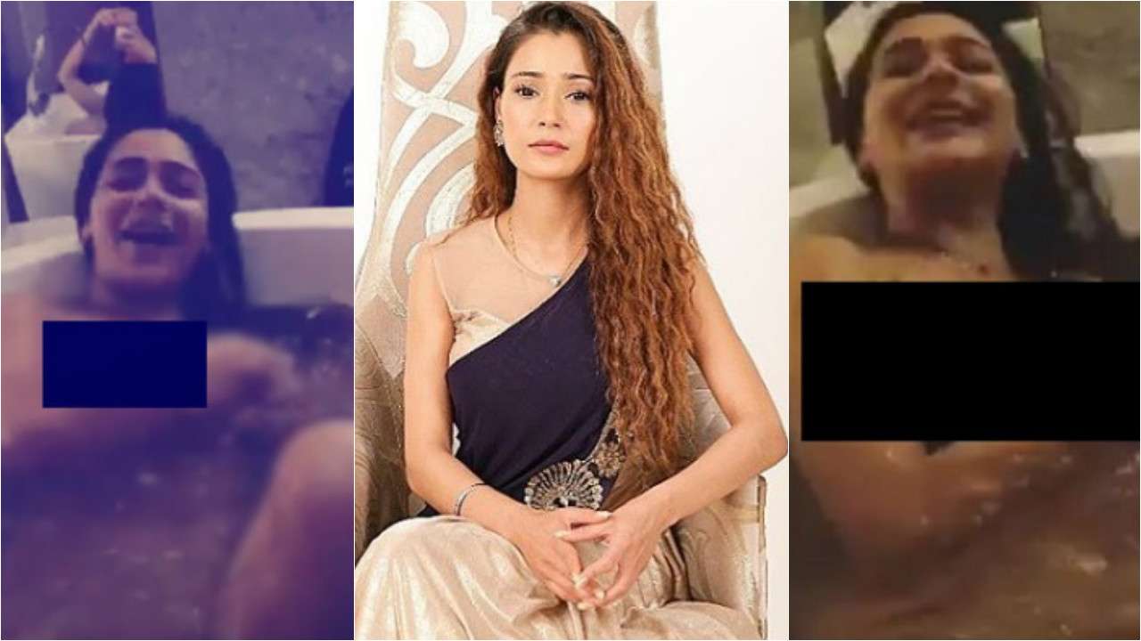 Sapna Bf Xxx Video Sapna - Sara Khan's nude bathtub pic goes viral: Accident or publicity gimmick?  Here's what the actress has to say
