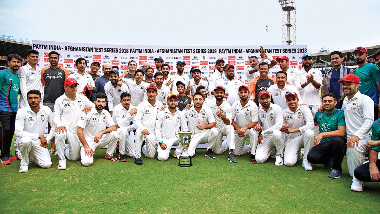 India v/s Afghanistan Test: In historic Test, India create history