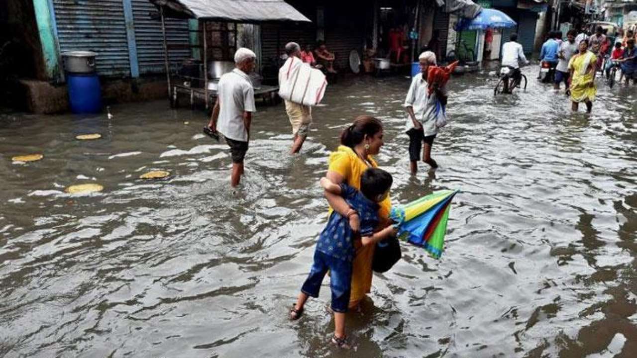 Several areas of Kolkata waterlogged after heavy overnight showers ...