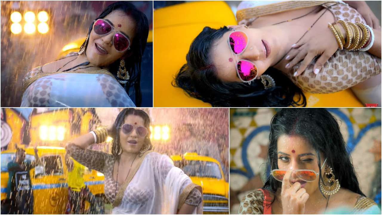 Jhuma Boudi Xvideo - Bhojpuri actress Monalisa aka Jhuma Boudi's sensuous rain dance in ...