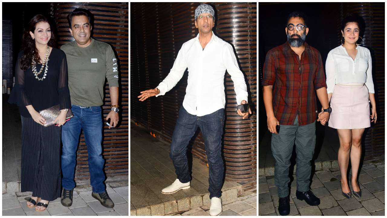 Prachi Shah and Meher Vij arrived with their husbands. Jaaved Jaaferi also attended the party