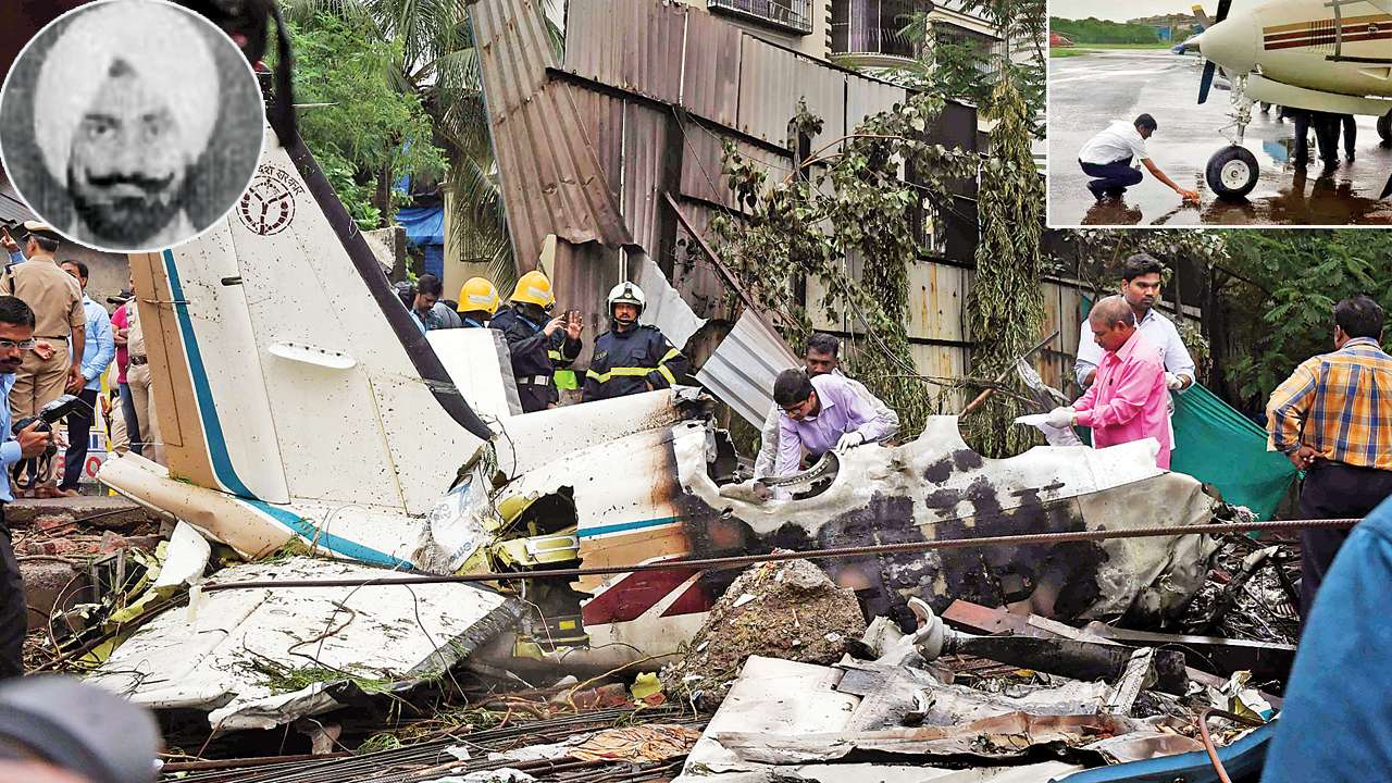 Ghatkopar Plane Crash Hero pilot diverted plane to save crowded areas