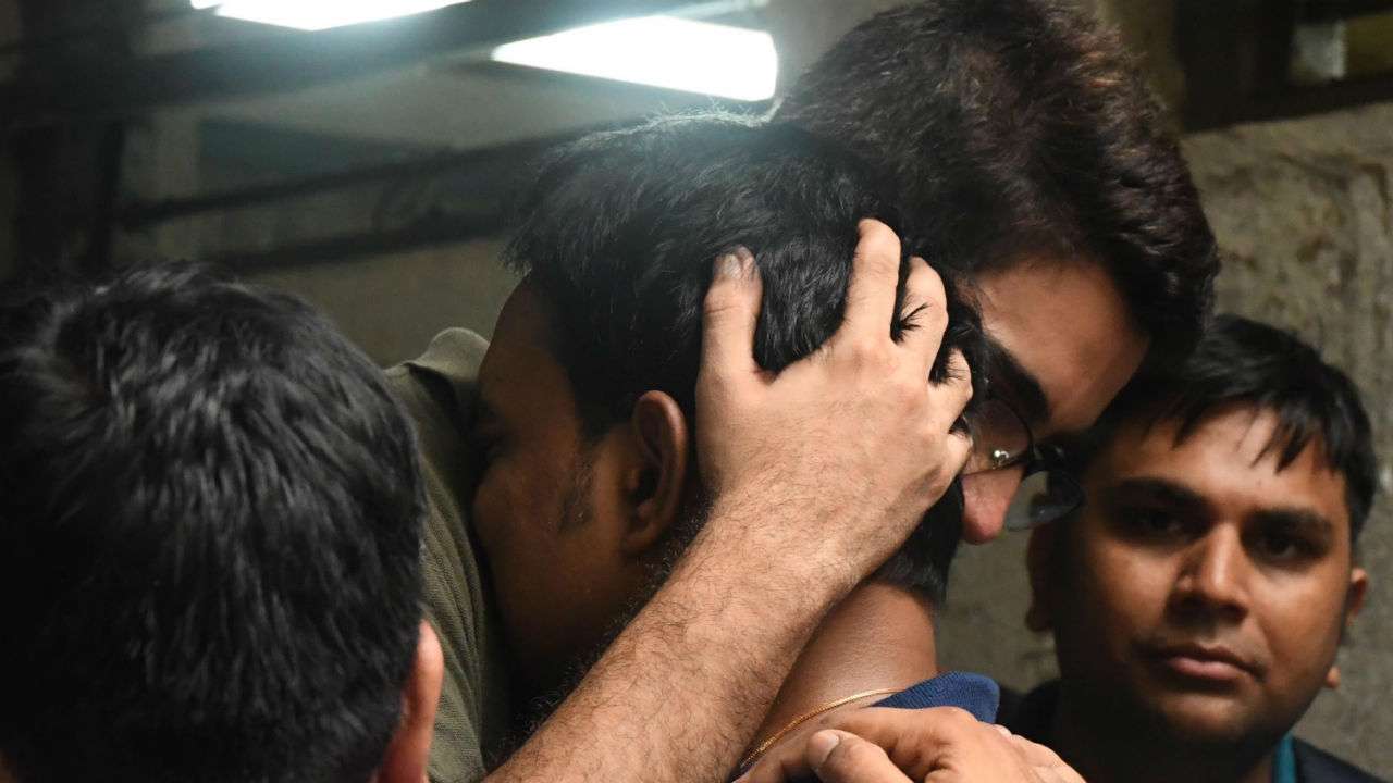 Relatives of Mumbai aircraft crash victims
