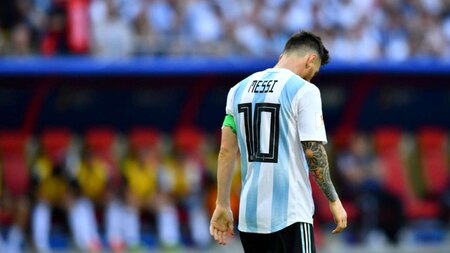 Messi failed to score again in a knockout round in World Cup
