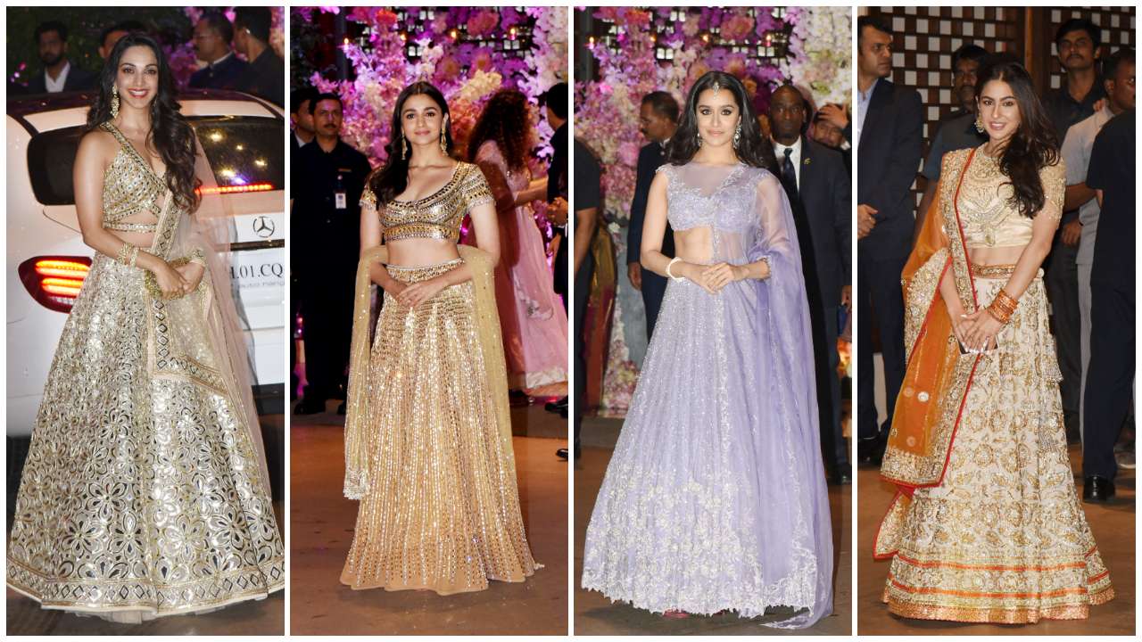 Kiara, Alia, Shraddha and Sara looked stunning at the engagement ceremony