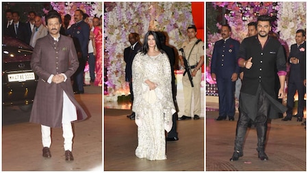 The Kapoor's attended the engagement in style
