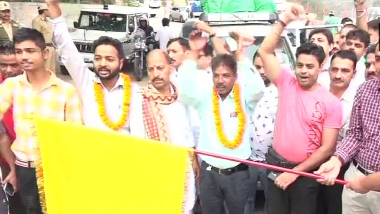 Fifth batch of pilgrims leaves from jammu for amarnath