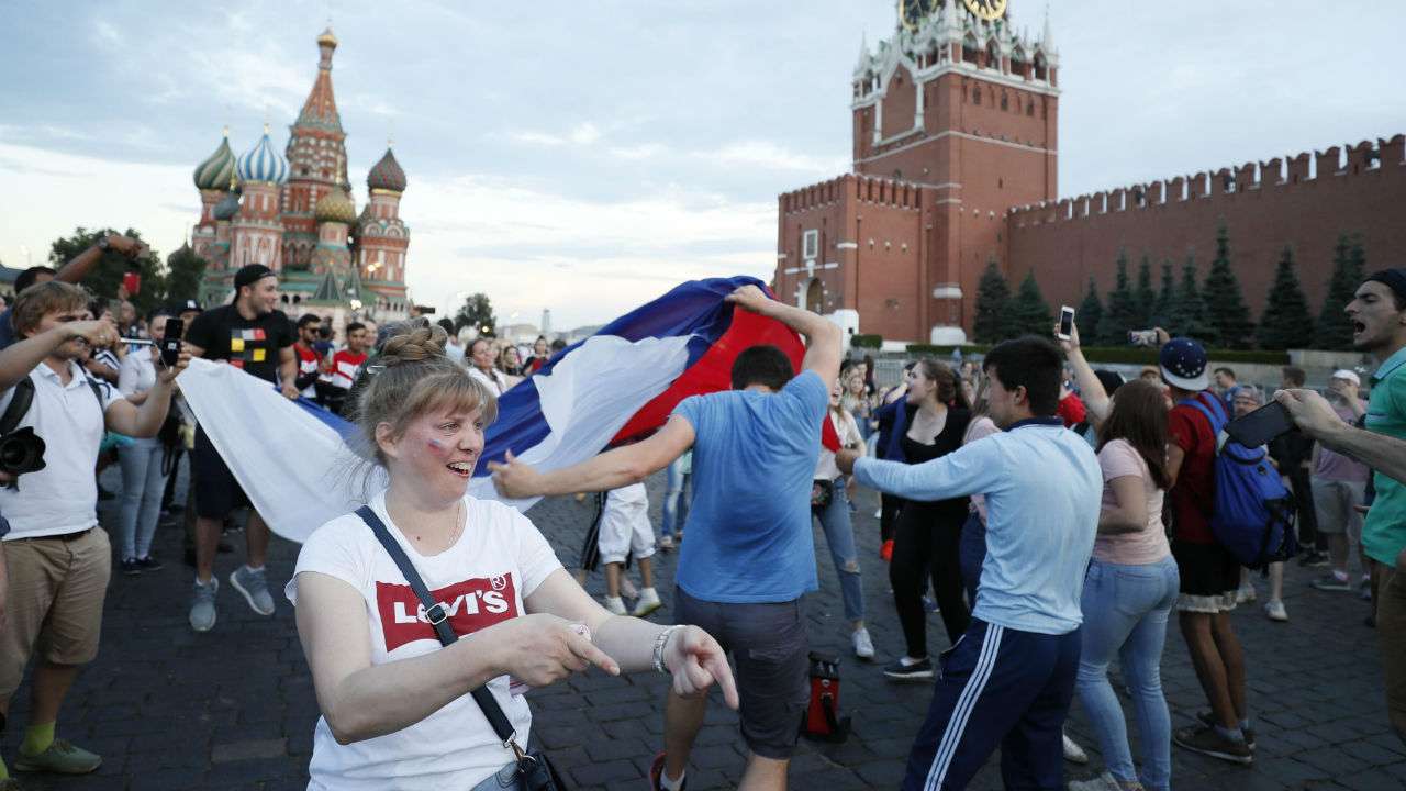 Moscow celebrates