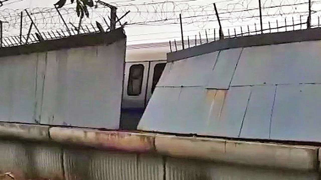 Delhi: Services hit as railing falls on train