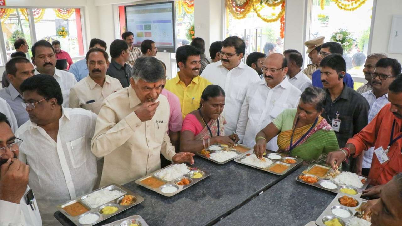 Breakfast, lunch and dinner at Rs 5 each Andhra Pradesh govt launches