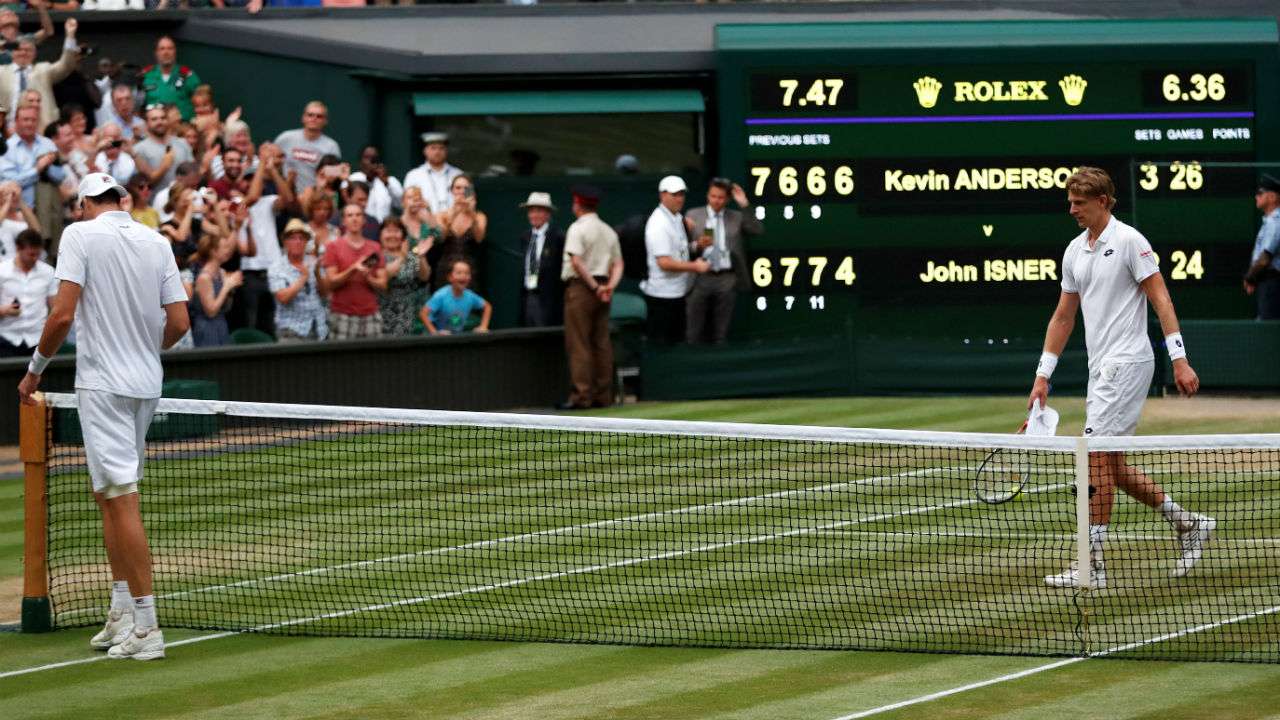 Kevin Anderson v/s John Isner